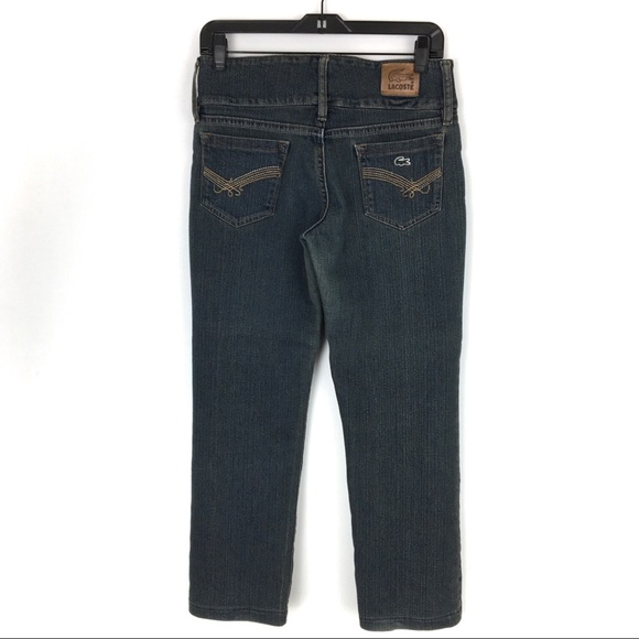 Vintage Denim - Vintage LACOSTE Jeans mid rise crop capri denim